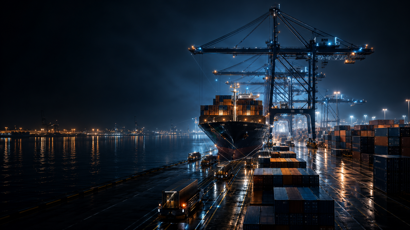 Corporate Operations Background Canvas