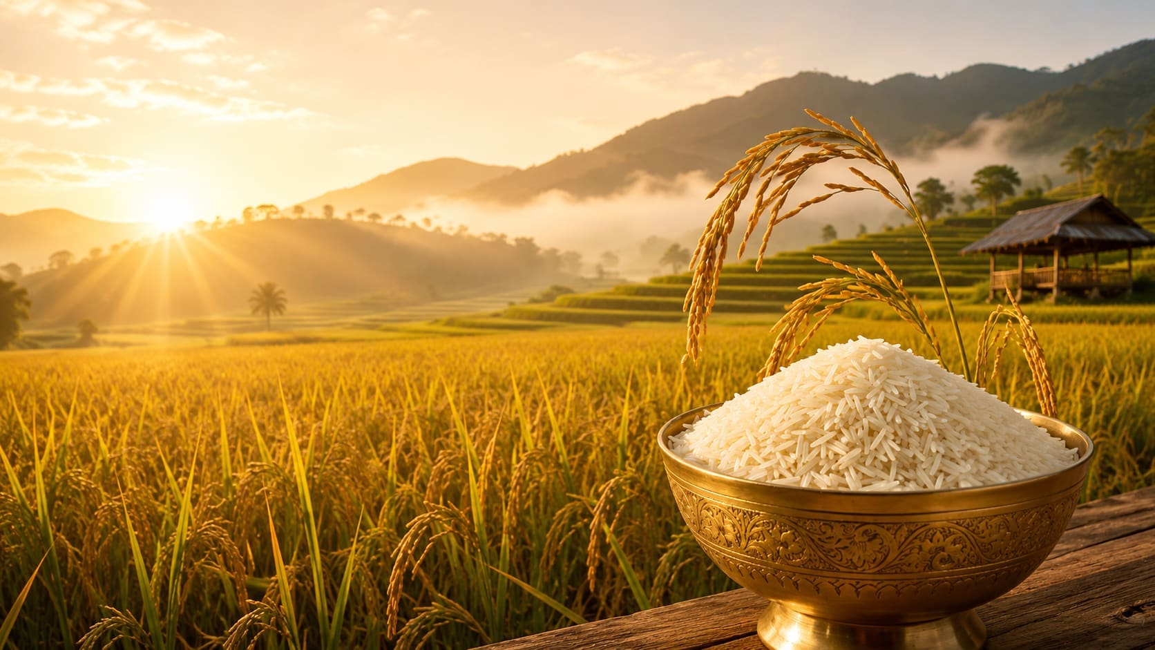 Bulk rice sourcing and supply from India